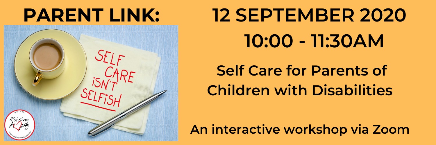 Parent Link: Self Care Workshop