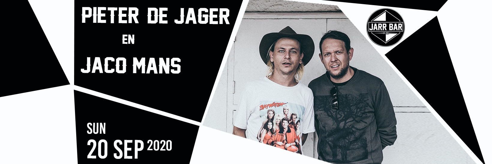 Pieter de Jager en Jaco Mans LIVE