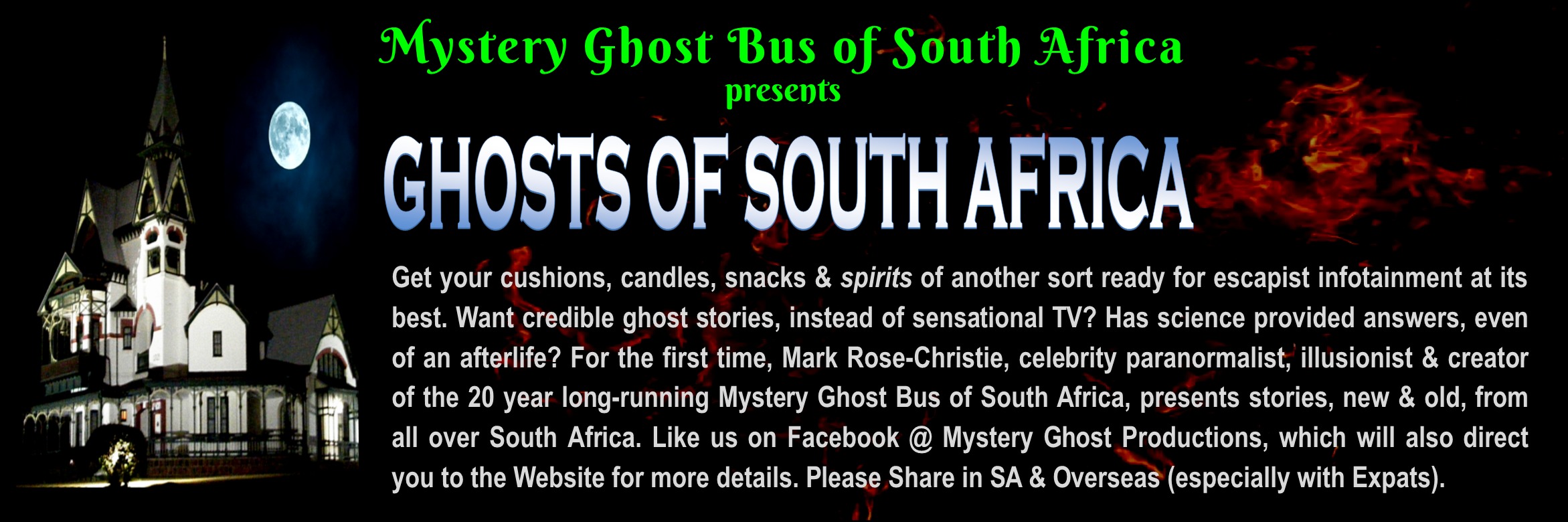 Book tickets for Ghosts Of South Africa Online - Episode 1 (Pilot ...