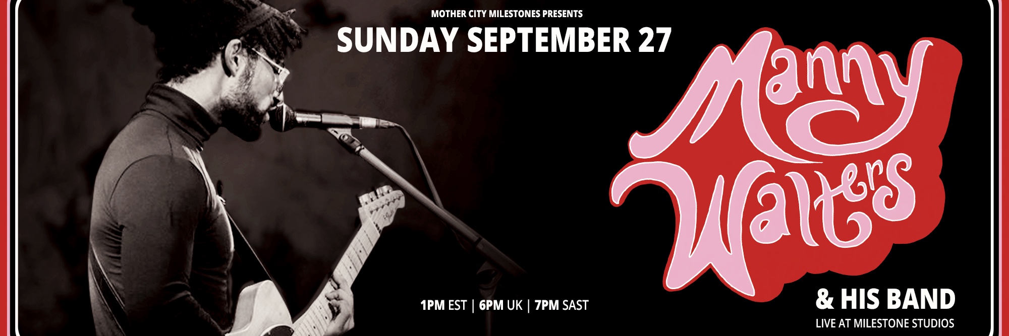 Manny Walters Live at Milestone Studios