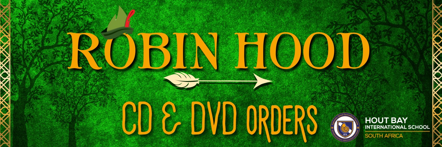 Robin Hood Merchandise  - CD's & DVD's 