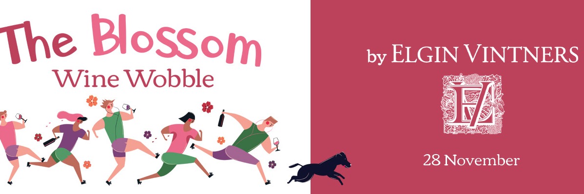 The Blossom Wine Wobble 5km Fun Run at Elgin Vintners