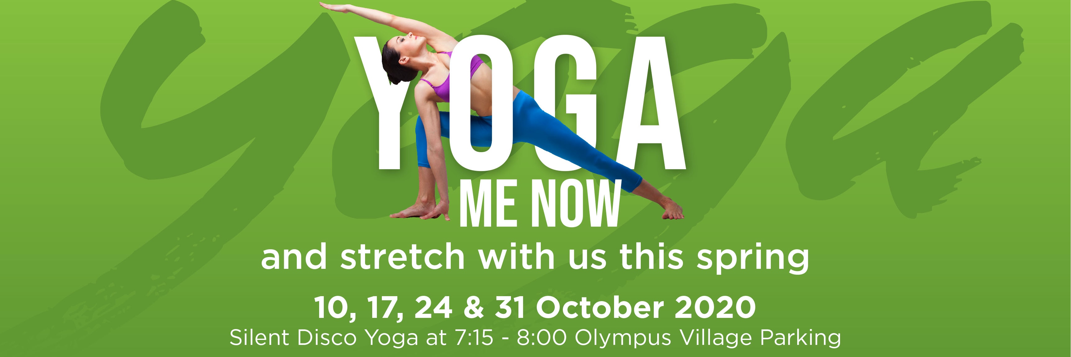 Stretch into Spring at Yoga Me Now Olympus Village 
