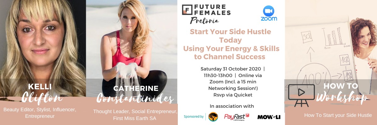 Start Your Side Hustle Today I Future Females Pretoria