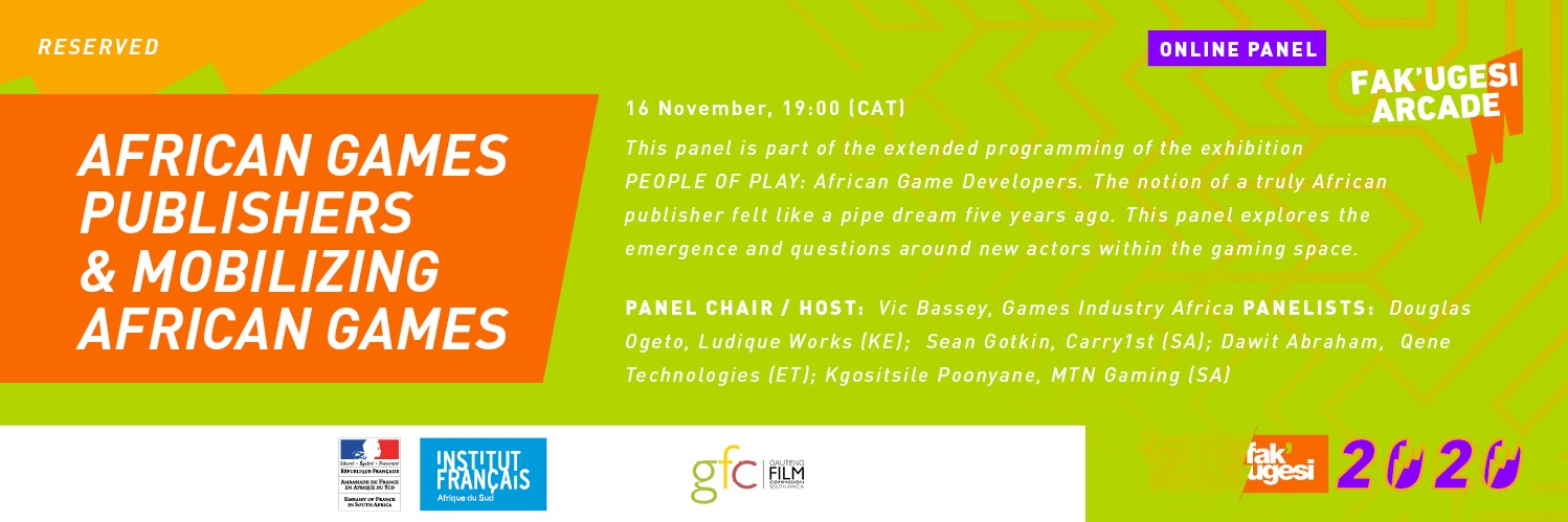 AFRICAN GAMES PUBLISHERS & MOBILIZING AFRICAN GAMES