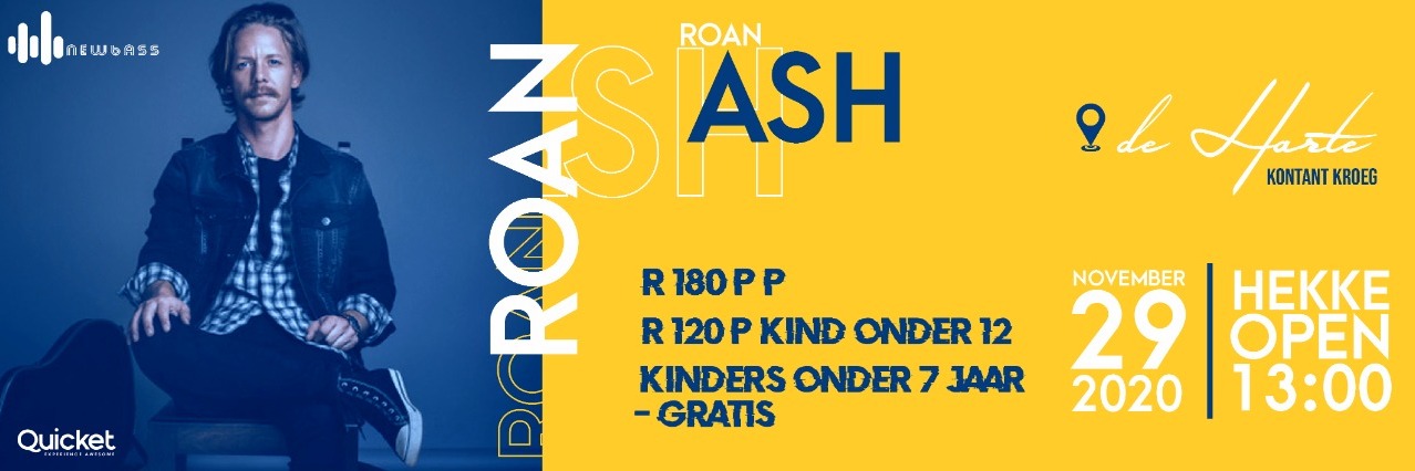 Roan Ash @ De Harte Venue 