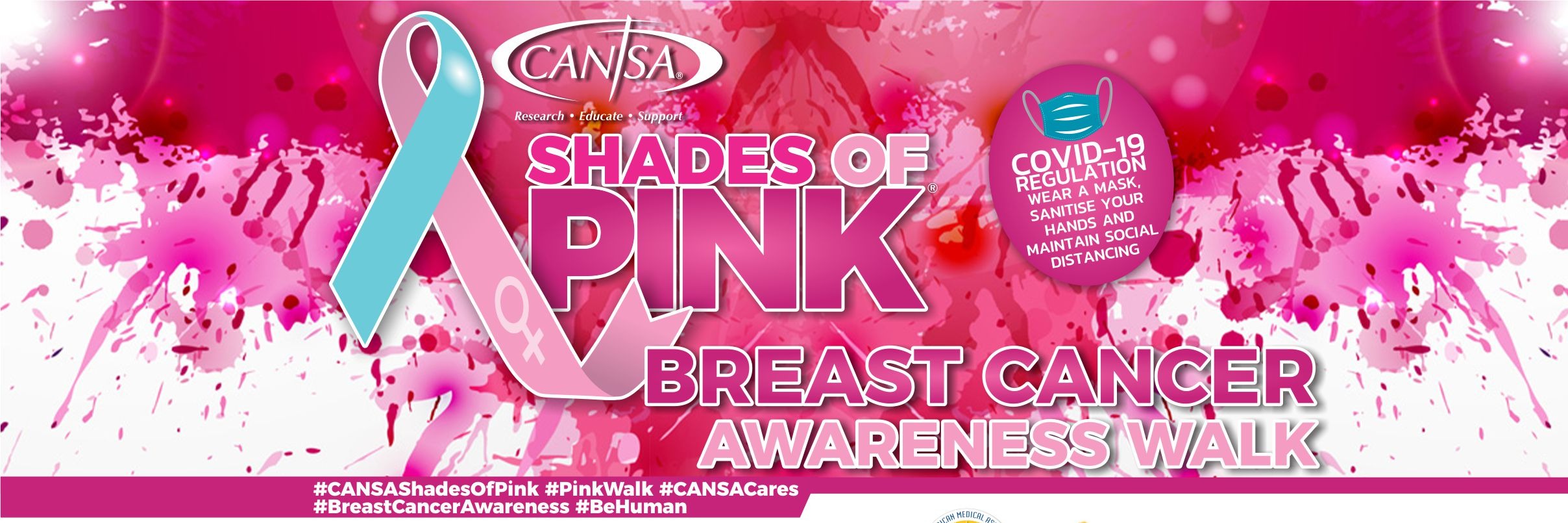 CANSA Sprayathon Fun Run brought to you by Pinky Phosa Solutions Foundation 
