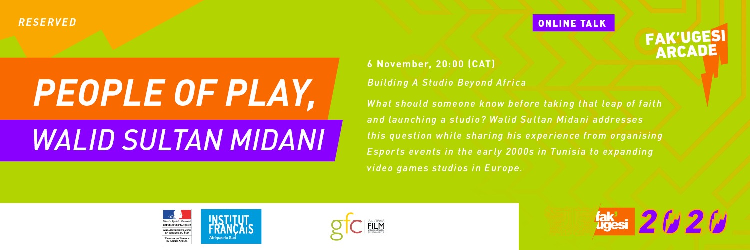 PEOPLE OF PLAY, WALID SULTAN MIDANI: Building A Studio Beyond Africa