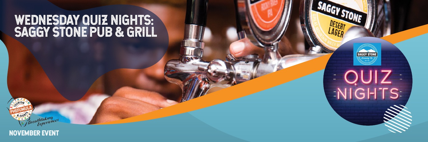 WEDNESDAY QUIZ NIGHTS: Saggy Stone Hamilton's Pub and Grill