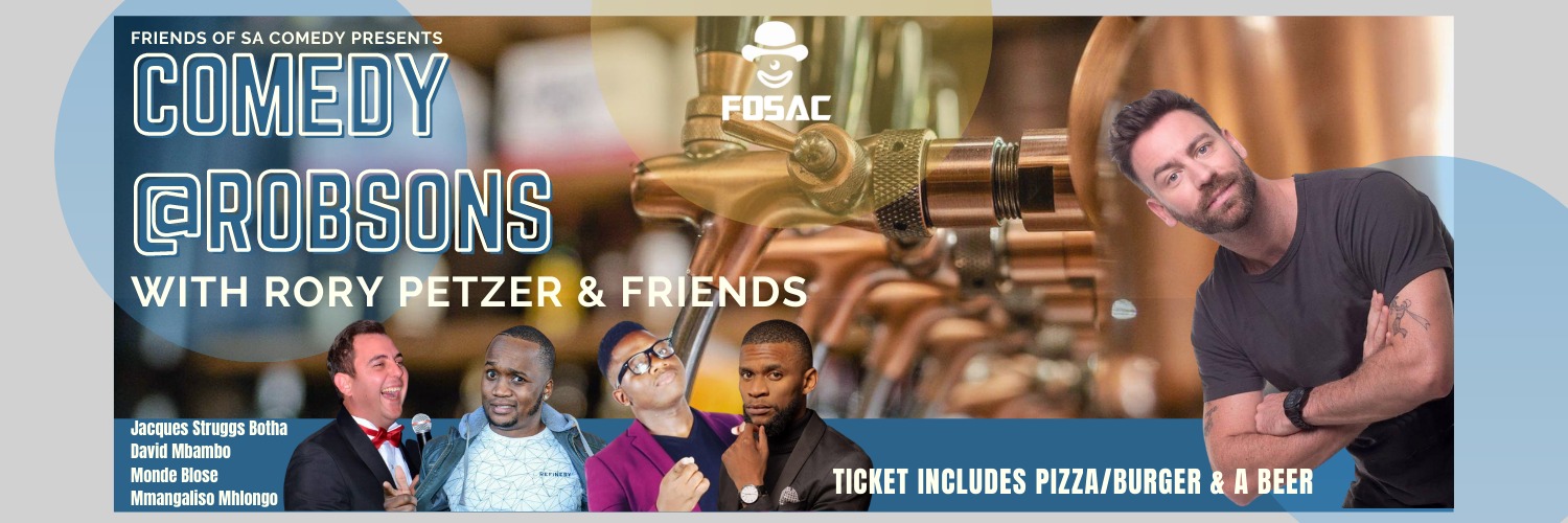 Comedy@Robsons - Rory & Friends