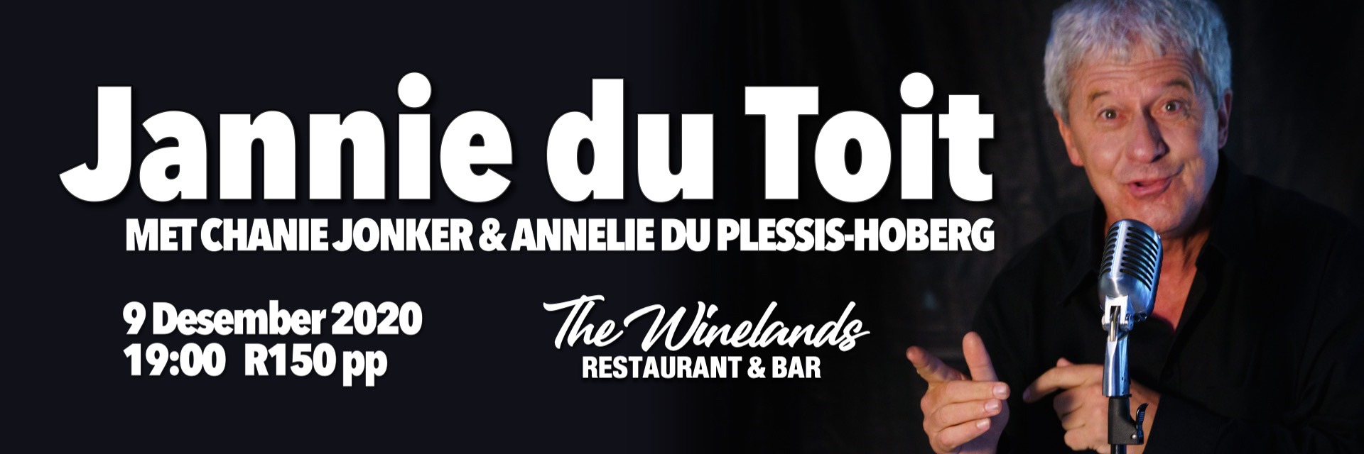 Jannie du Toit @ The Winelands