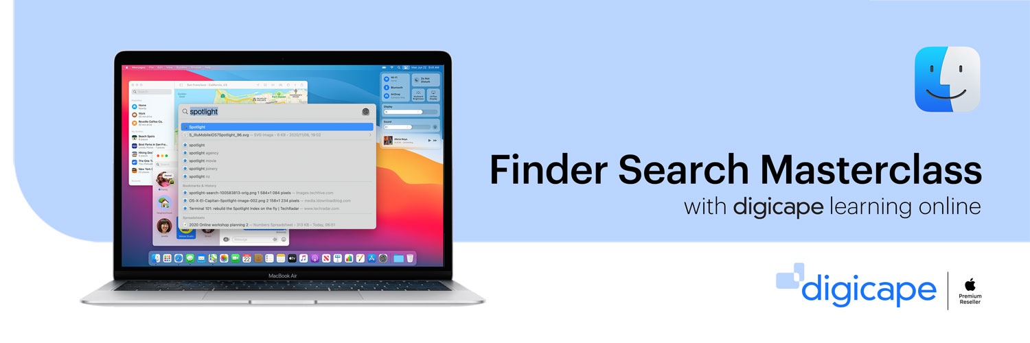 Finder Search Masterclass - Digicape Learning Online