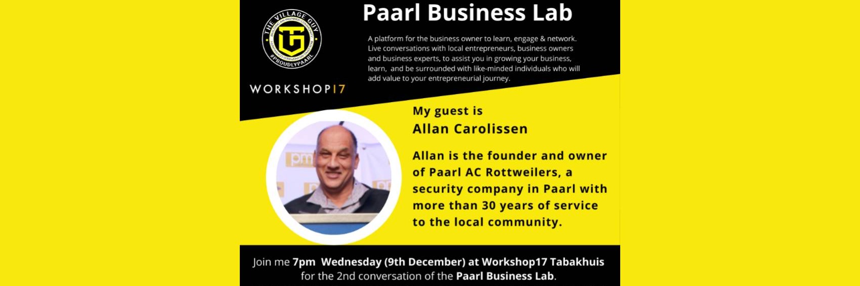 Paarl Business Lab with Allan Carolissen