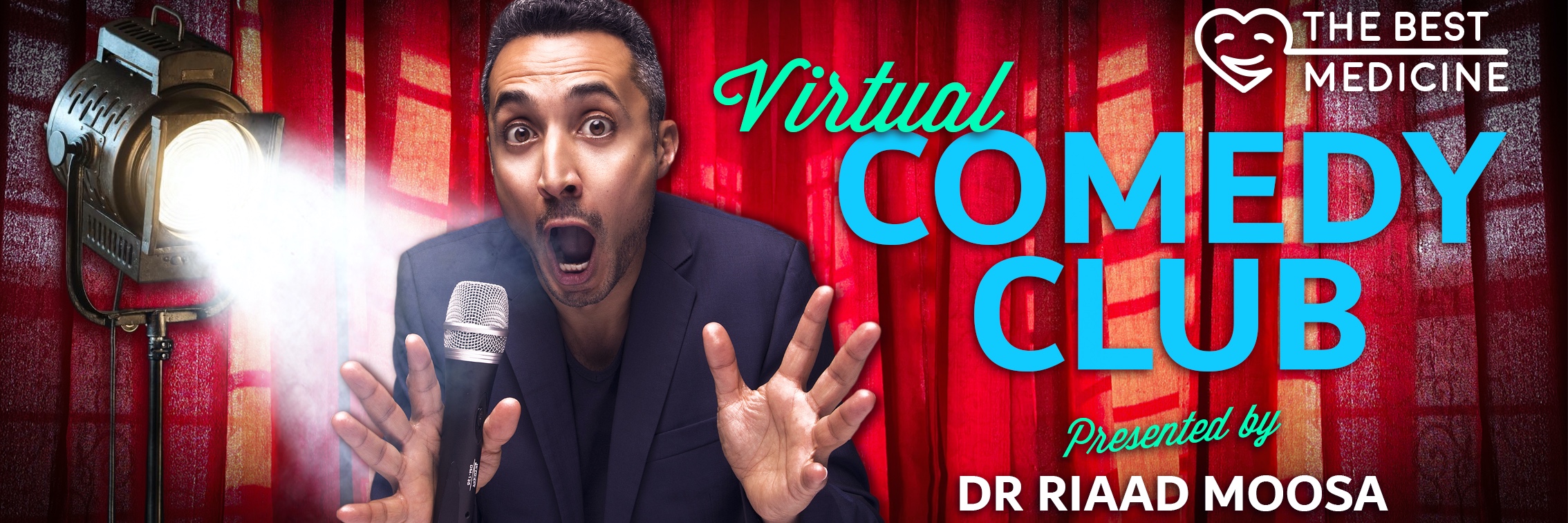 Riaad Moosa Virtual Comedy Club 12 Feb