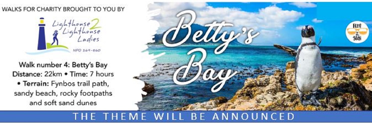 PRACTICE WALK 5 - BETTY'S BAY (CHANGED FROM KLEINMOND HARBOUR)