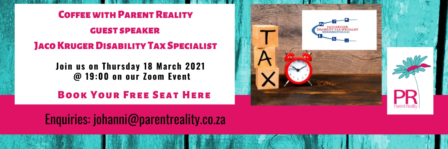 Coffee with Parent Reality - Disibility Tax