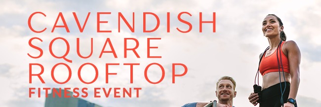 Cavendish Square Rooftop Fitness Event