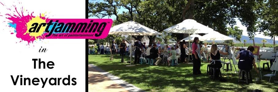 Art Jamming at Warwick Wine Estate