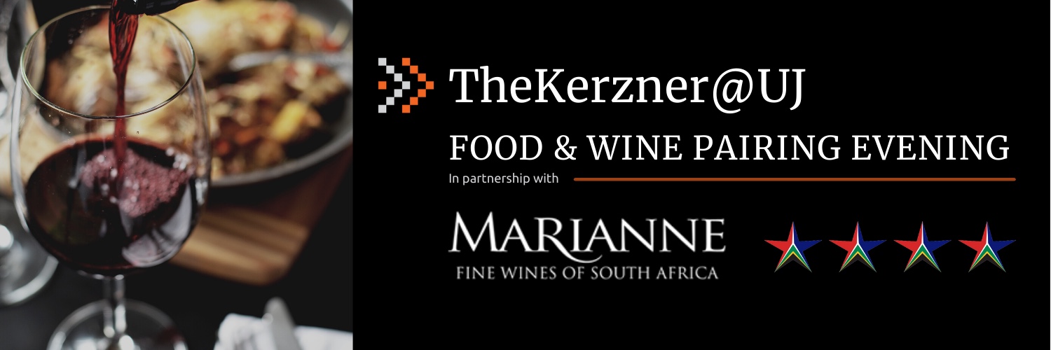 TheKerzner@UJ Food and Wine Paring Evening