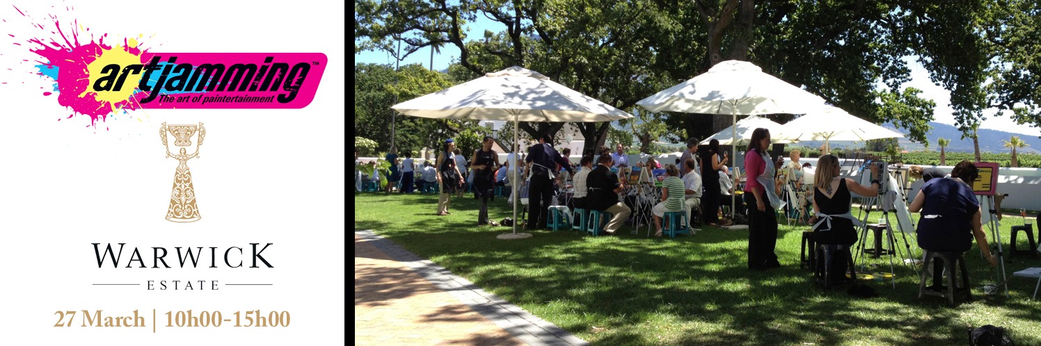 Artjamming at Warwick Wine Estate 