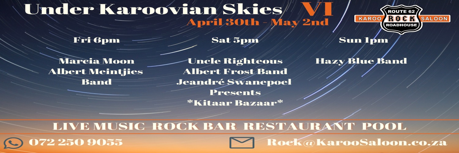 Under Karoovian Skies VI