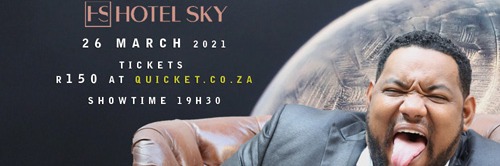 Carvin H Goldstone LIVE in Johannesburg at Hotel Sky - 26 Mar 2021