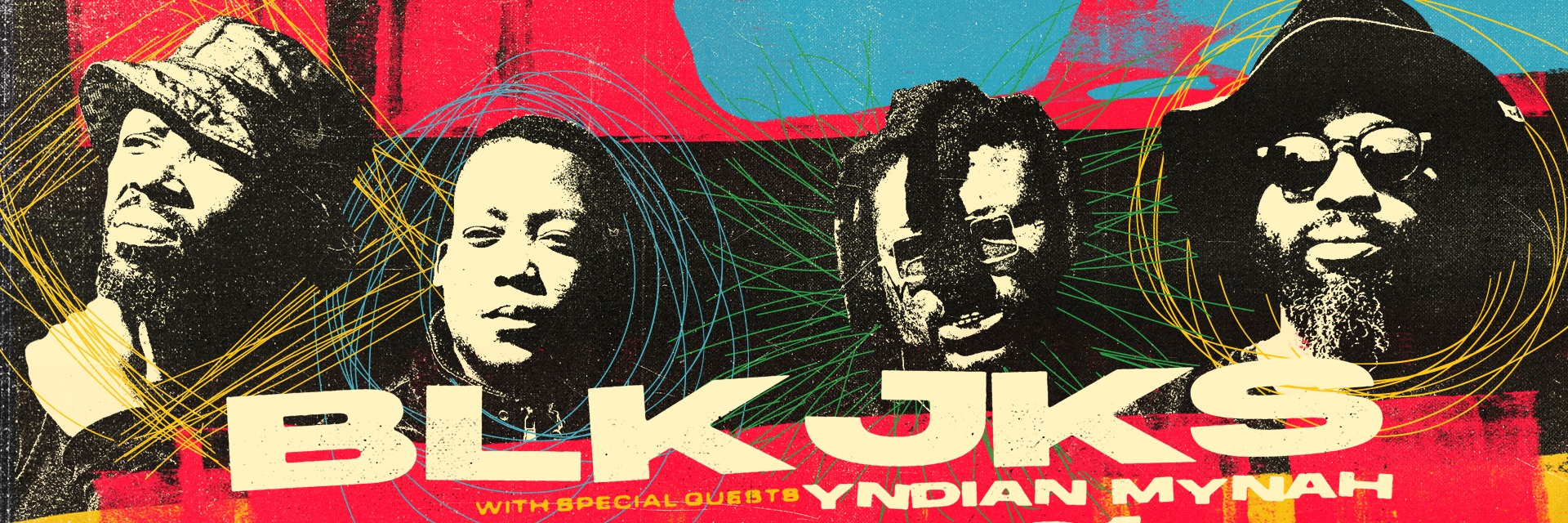 BLK JKS & Yndian Mynah Live at Gallery44 and Theatre