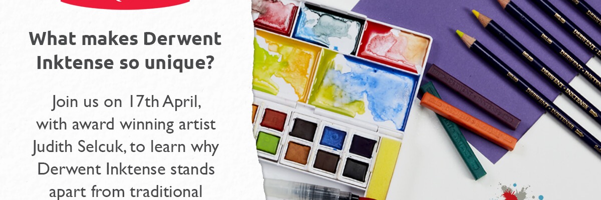 Derwent Inktense Webinar with Judith Selcuk