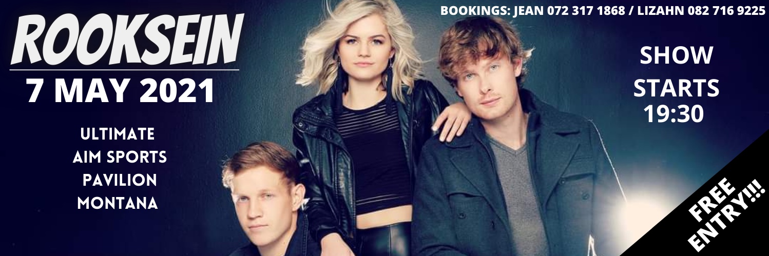 ROOKSEIN - 7 MEI (ULTIMATE AIM SPORTS PAVILION)