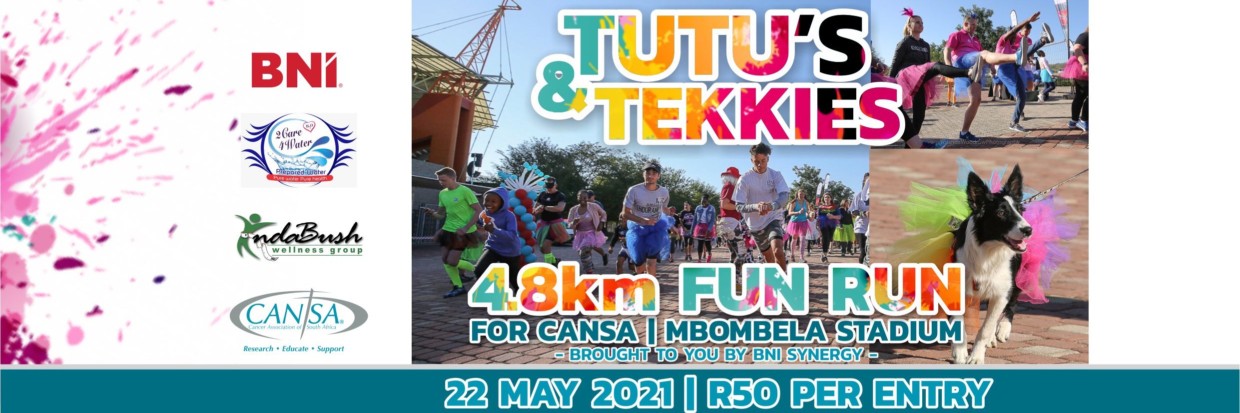 Tutus & Tekkies Fun Run for CANSA