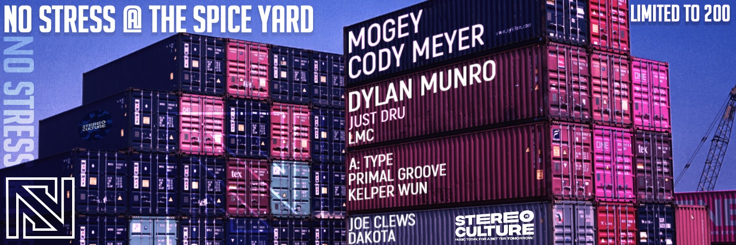 No Stress @ The Spice Yard Feat. Mogey, Cody Meyer & Friends