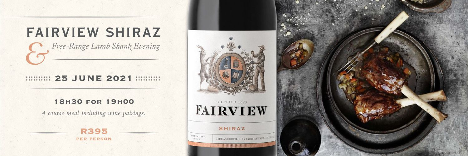Fairview Shiraz & Free-Range Lamb Shank Evening