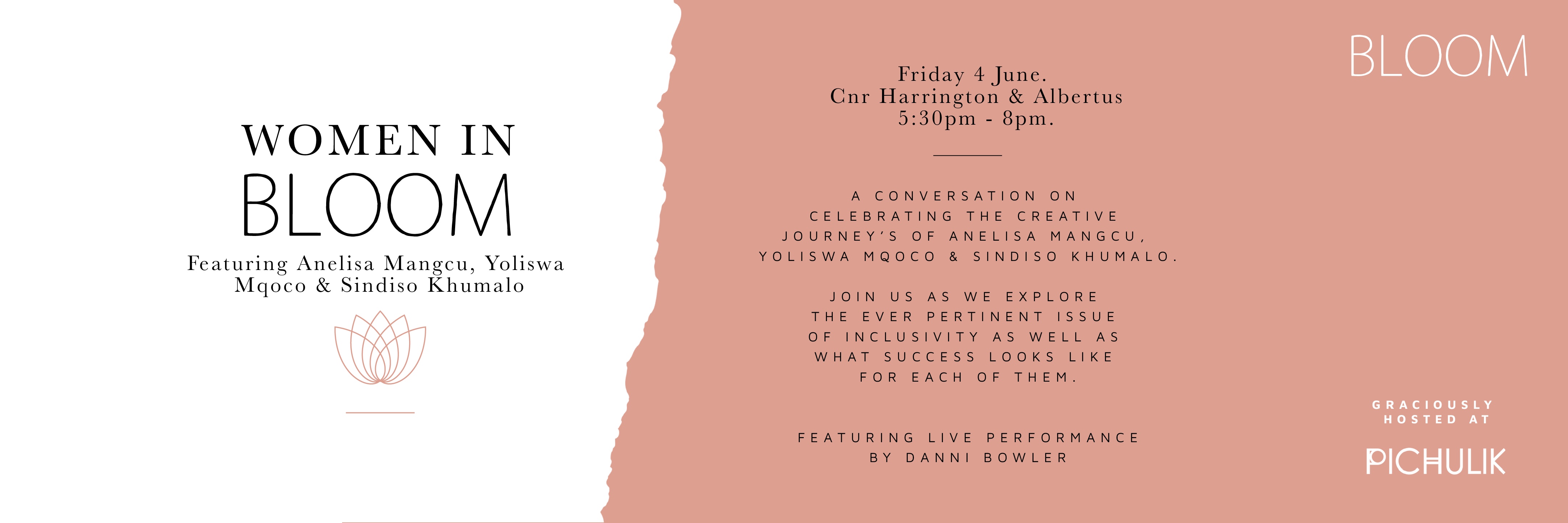 BLOOM presents WOMEN IN BLOOM