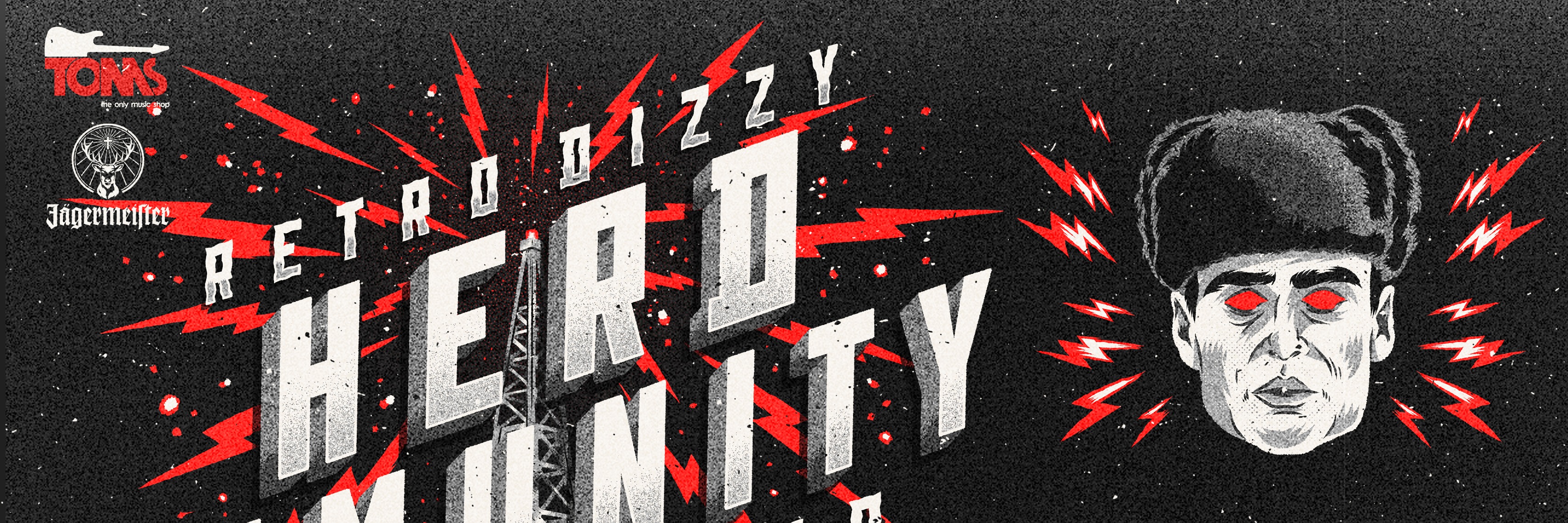 Retro Dizzy-Herd Immunity featuring Tough Guy live at Aandklas Stellies