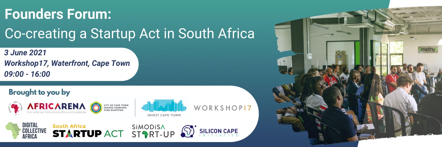 Founders Forum: Co-creating a Startup Act in South Africa