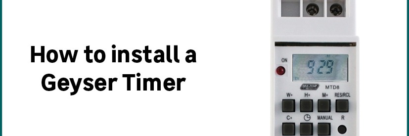 How to install a Geyser Timer