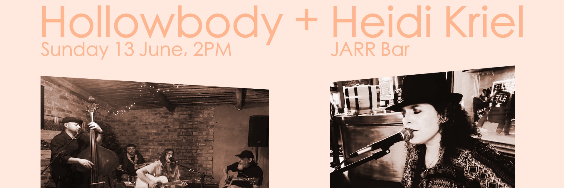 Hollowbody & Heidi Kriel LIVE in Pretoria (JARR Bar)