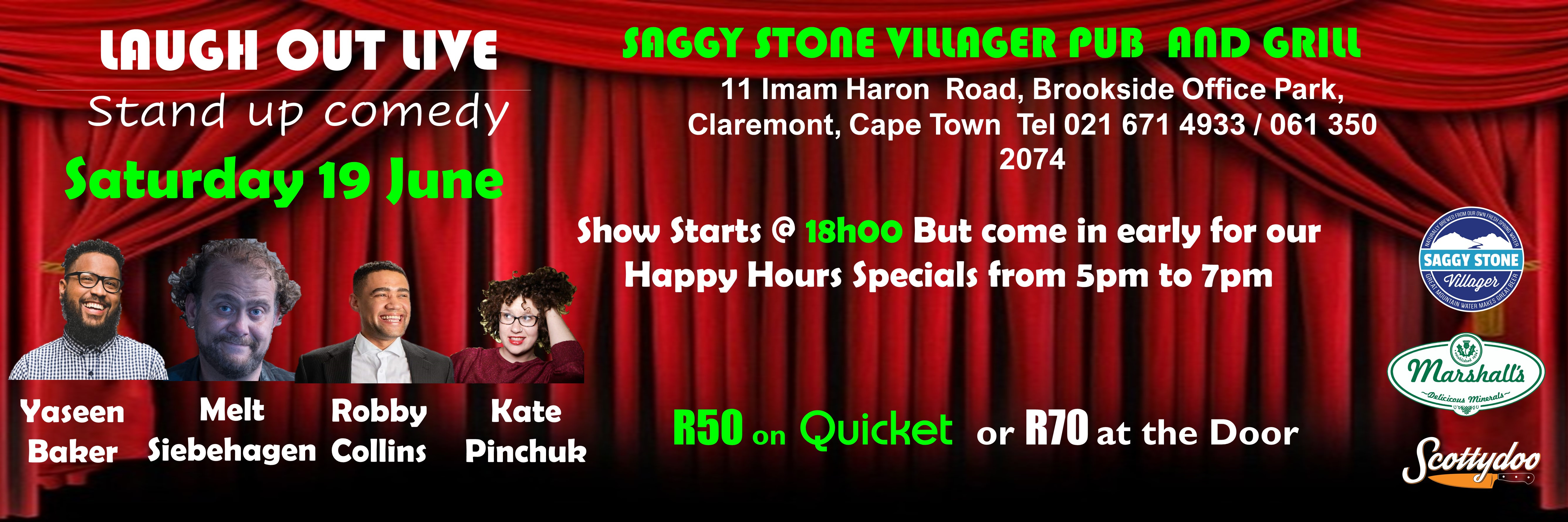 Laugh out Live  Stand Up Comedy  