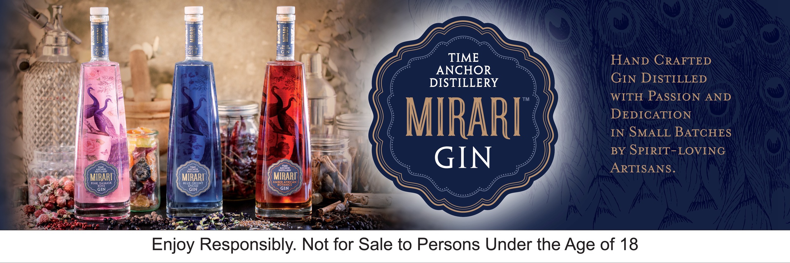 Mirari Gin & Chocolate Tasting & Distillery Tour