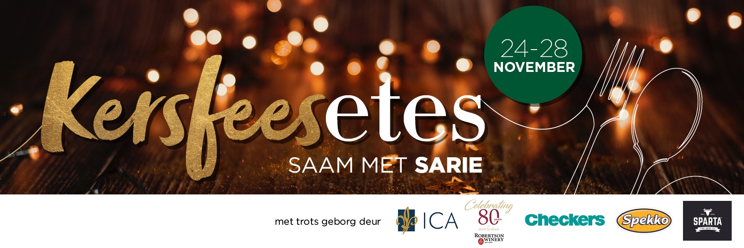 Kersfeesetes saam met SARIE 2021