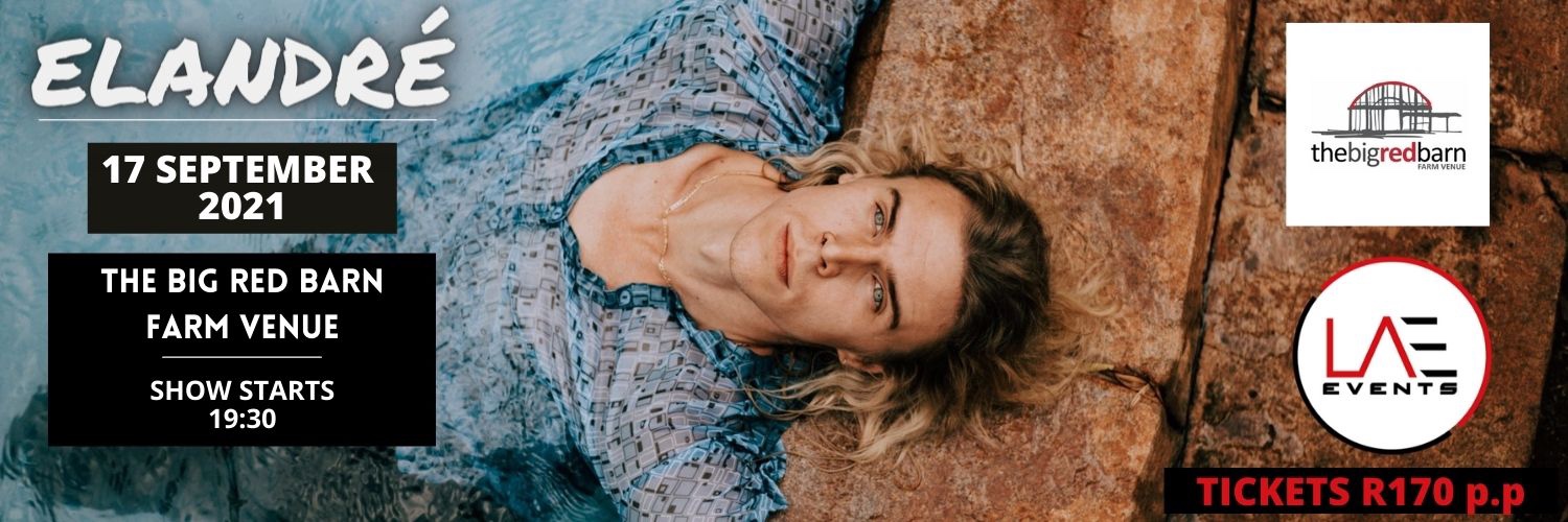 ELANDRE "LIVE" @ THE BIG RED BARN FARM VENUE - IRENE (17 SEPTEMBER)