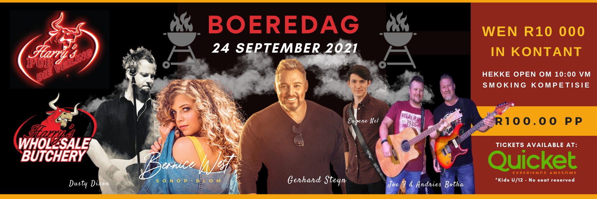 Harry's Butchery's Boeredag with Bernice West & Gerhard Steyn 