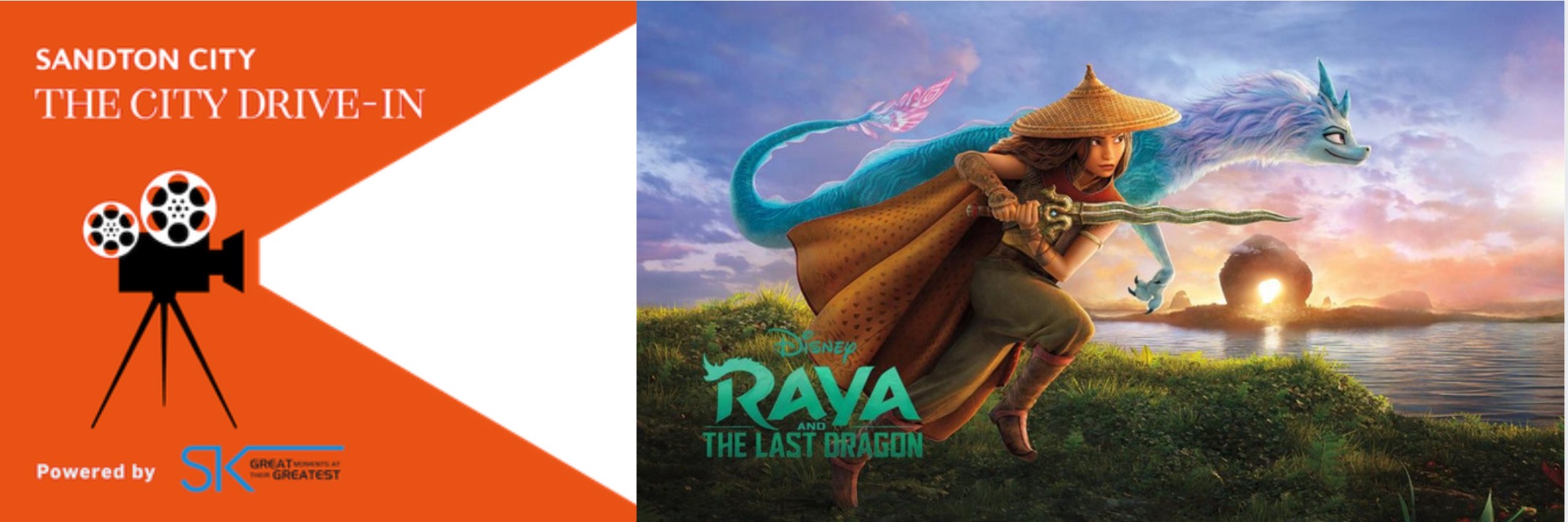 Raya and the Last Dragon - The Sandton City Drive In powered by Ster-Kinekor