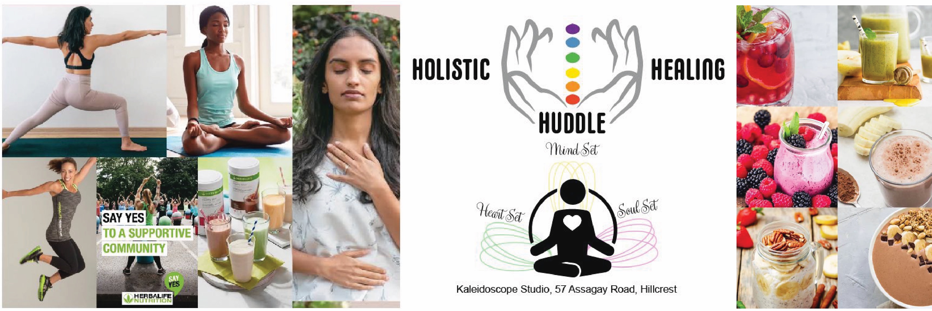 MONDAY - Holistic Healing Huddle (Health, Fitness, Yoga & Meditation Session)