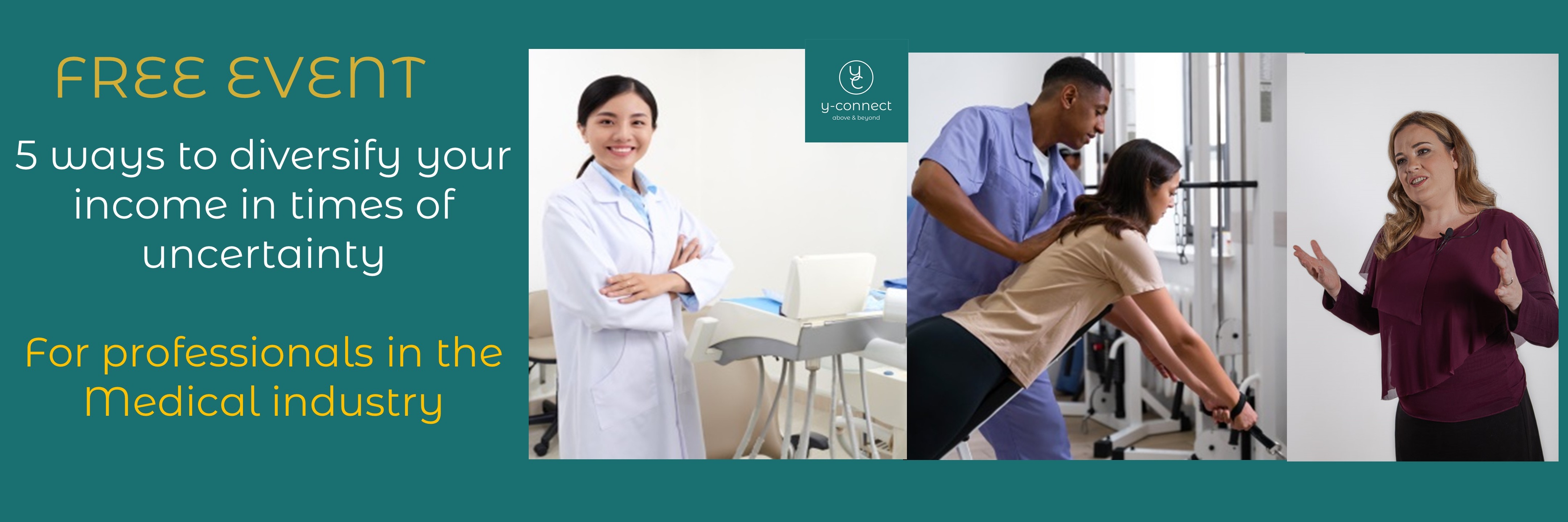 5 ways to diversify your income in times of uncertainty -for professionals in the medical and wellness industry