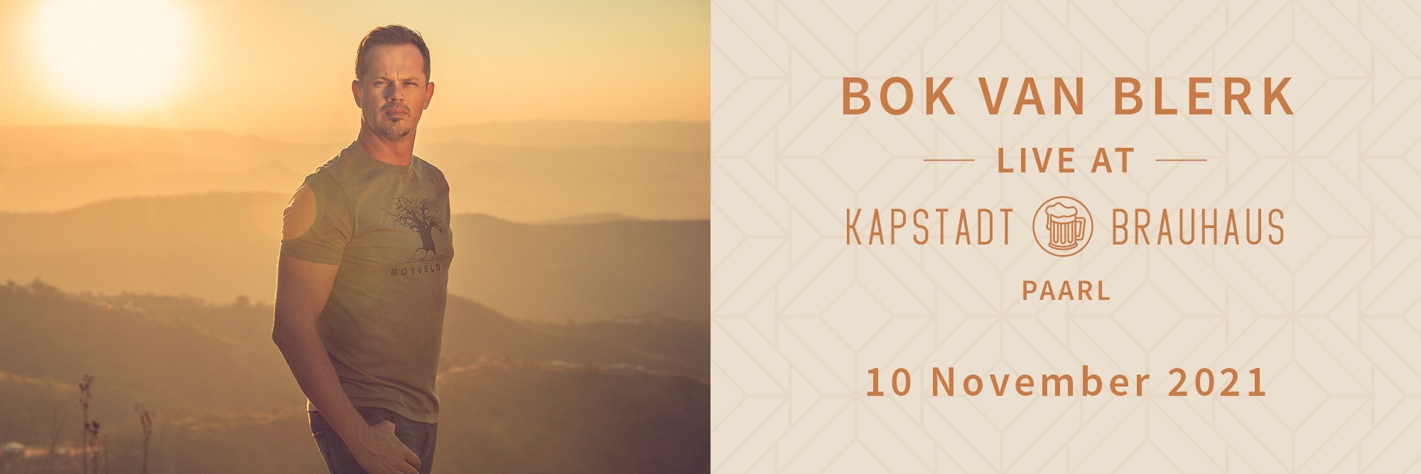 Bok van Blerk live at Kapstadt Brauhaus Paarl