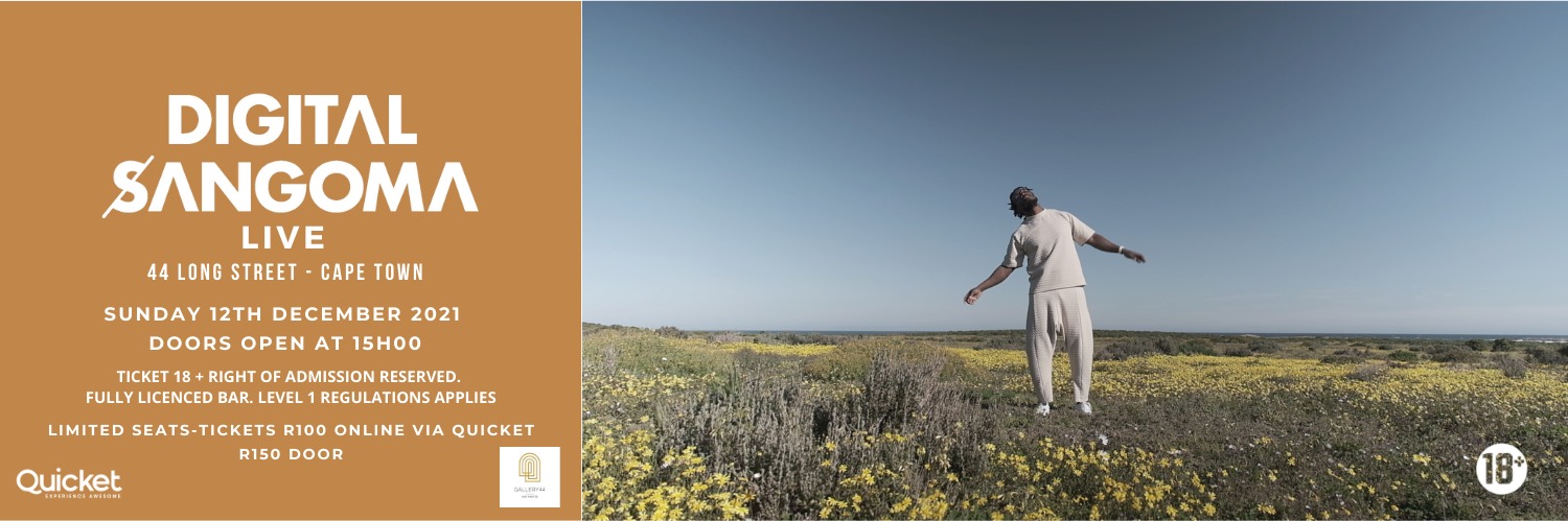 Digital Sangoma Live At Gallery 44, Long Street, Cape Town