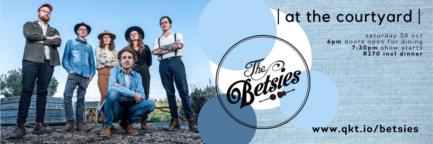 | at the courtyard | presents The Betsies