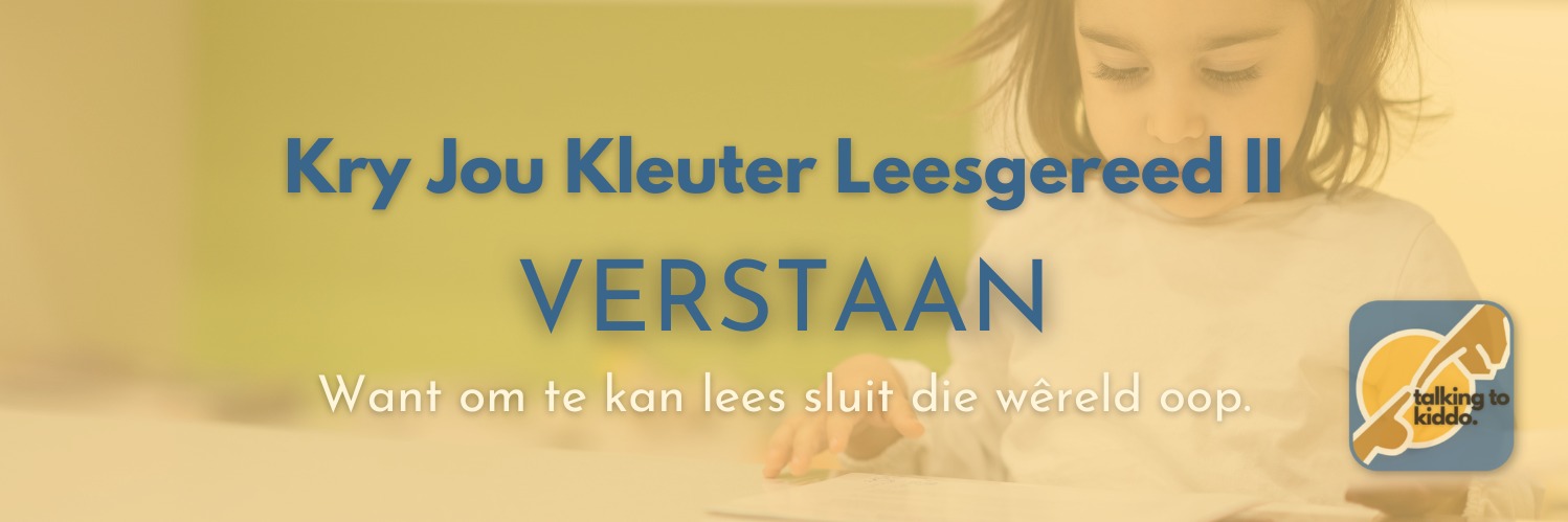 Kry Jou Kleuter Leesgereed II: VERSTAAN