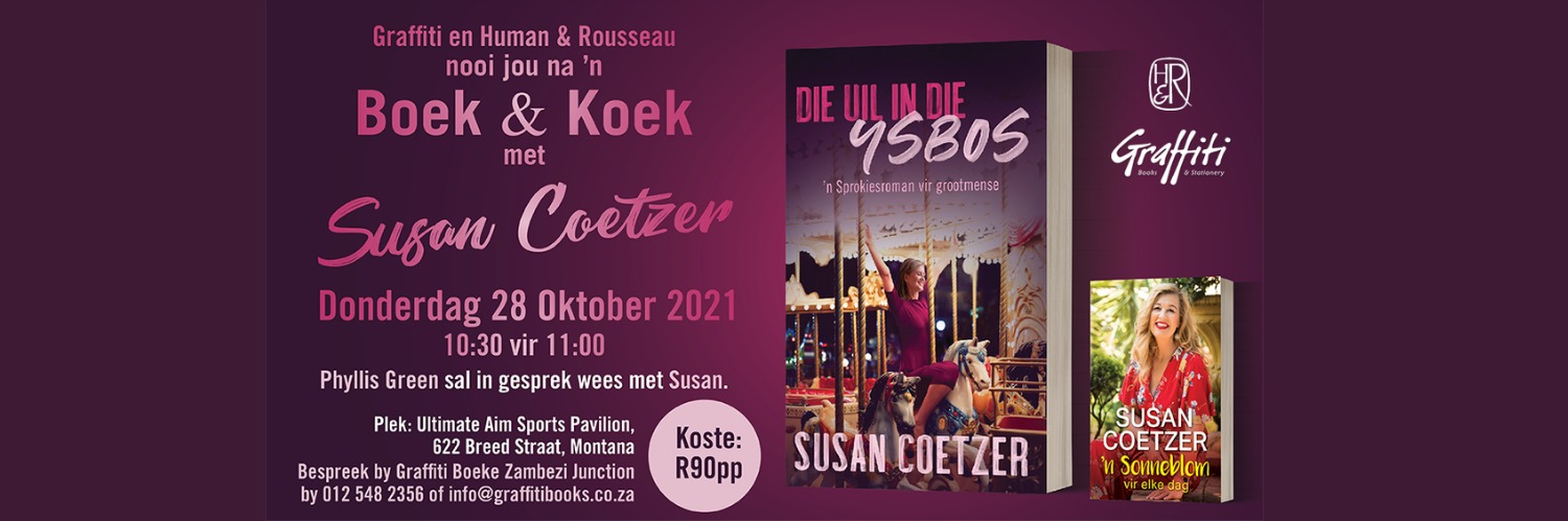 GRAFFITI BOEK & KOEK MET SUSAN COETZER